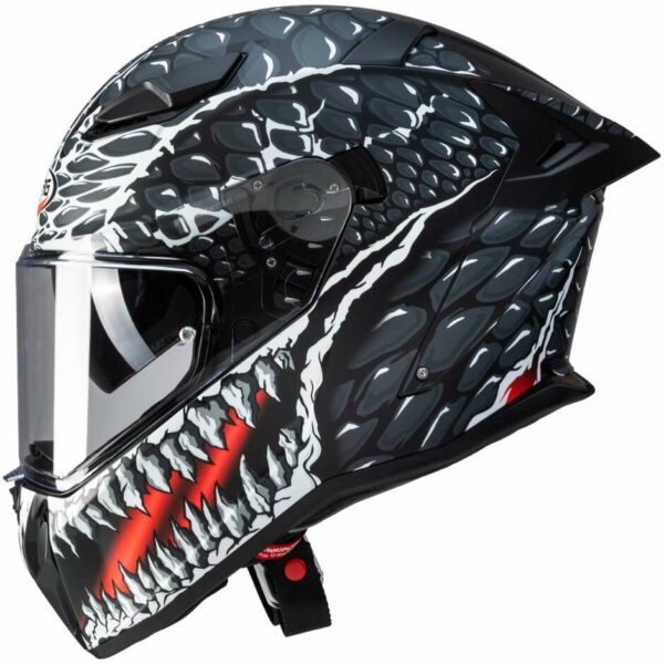 Casco Moto Integrale Caberg DRIFT EVO 2 CROK Nero Antracite Rosso