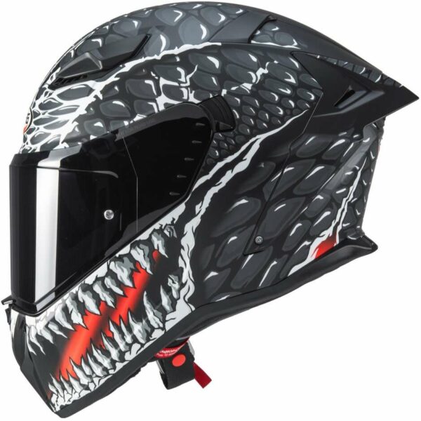 Casco Moto Integrale Caberg DRIFT EVO 2 CROK Nero Antracite Rosso