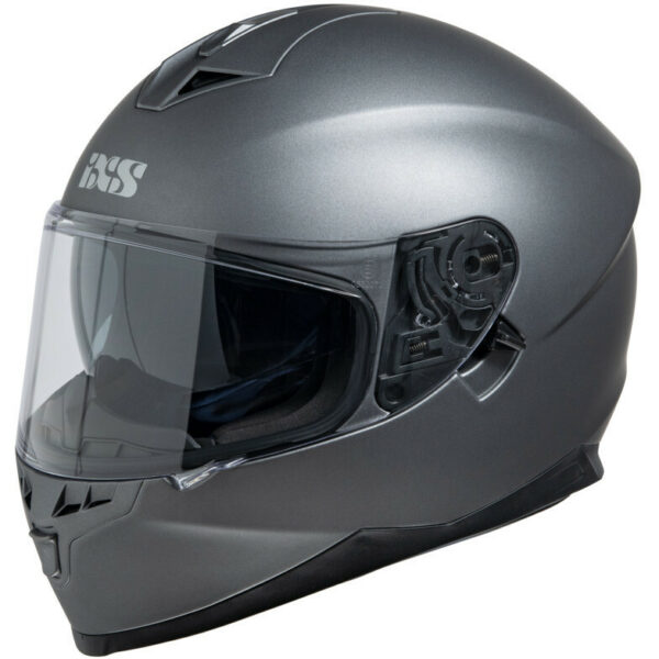 Casco Moto Integrale Doppia Visiera Ixs 1100 1.0 Titanio Opaco