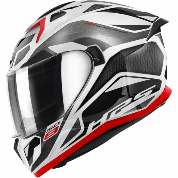 Casco Moto Integrale Givi 50.8 BRAVE Bianco Titanio Nero