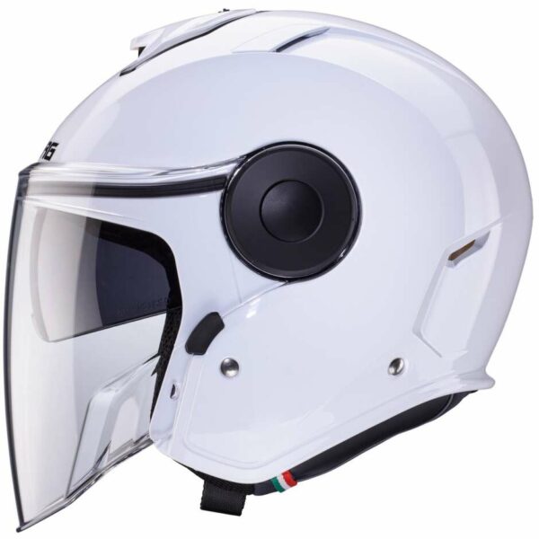 Casco Moto Jet Caberg SOHO Bianco Visiera Lunga