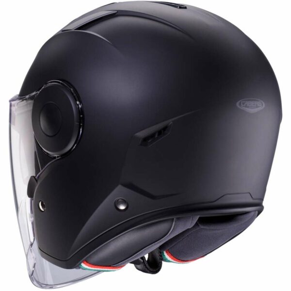 Casco Moto Jet Caberg SOHO Nero Opaco Visiera Lunga