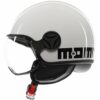 CASCO MOTO JET MOMO DESIGN FGTR CLASSIC  Bianco/Nero