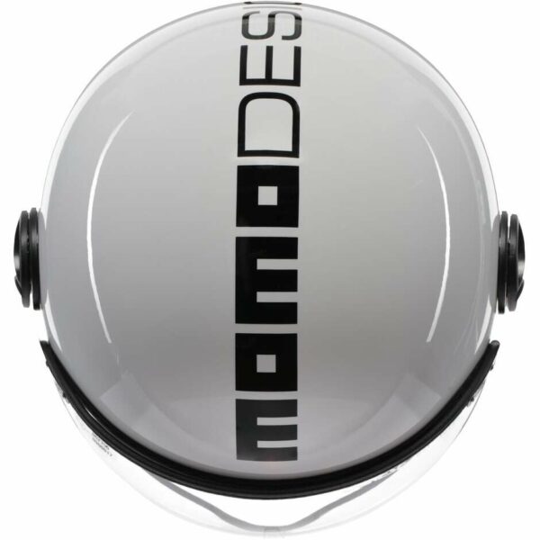 CASCO MOTO JET MOMO DESIGN FGTR CLASSIC  Bianco/Nero