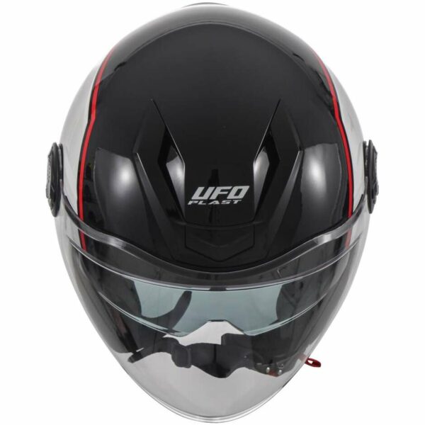 CASCO MOTO JET URBAN UFO SPIRIT  Bianco/Nero