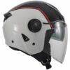 CASCO MOTO JET URBAN UFO SPIRIT  Bianco/Nero