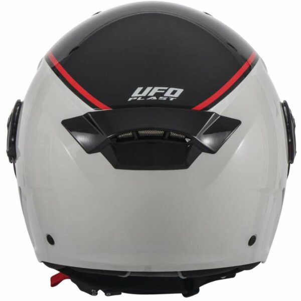 CASCO MOTO JET URBAN UFO SPIRIT  Bianco/Nero