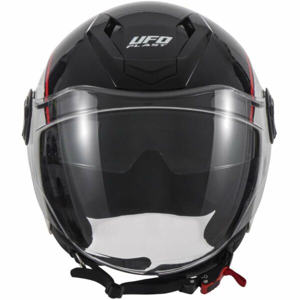 CASCO MOTO JET URBAN UFO SPIRIT  Bianco/Nero