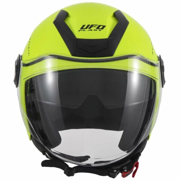 CASCO MOTO JET URBAN UFO SPIRIT Giallo/Fluo