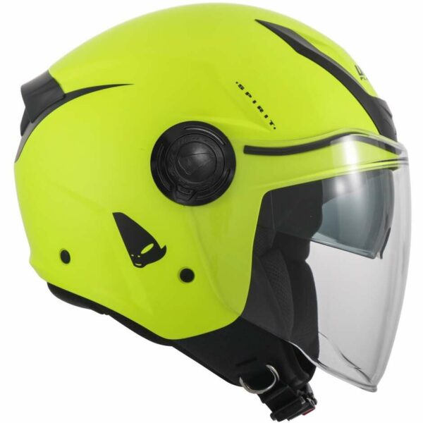 CASCO MOTO JET URBAN UFO SPIRIT Giallo/Fluo