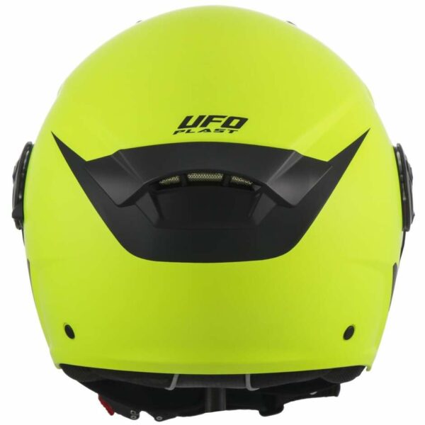 CASCO MOTO JET URBAN UFO SPIRIT Giallo/Fluo