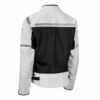 Giubbotto Donna Bahia Moto Estivo Traforato Con Membrana Impermeabile Rimovibile Grigio/Nero