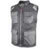 Gilet Moto in Tessuto Traforato OJ PENTA Nero