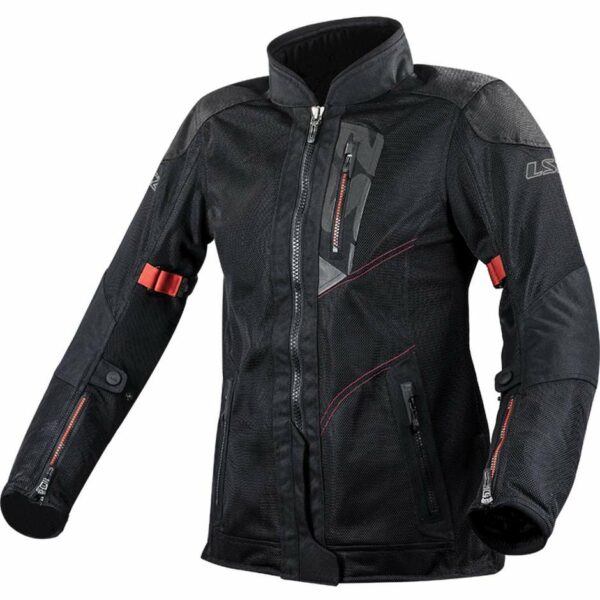 GIUBBOTTO MOTO DONNA ESTIVO LS2 ALBA LADY NERO