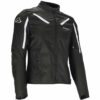 Giubbotto Moto Tecnico Donna in Tessuto Acerbis X-MAT CE  Nero/Bianco