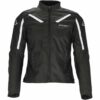 Giubbotto Moto Tecnico Donna in Tessuto Acerbis X-MAT CE  Nero/Bianco