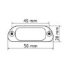 Luce Targa a Led Lampa 90162 4Led