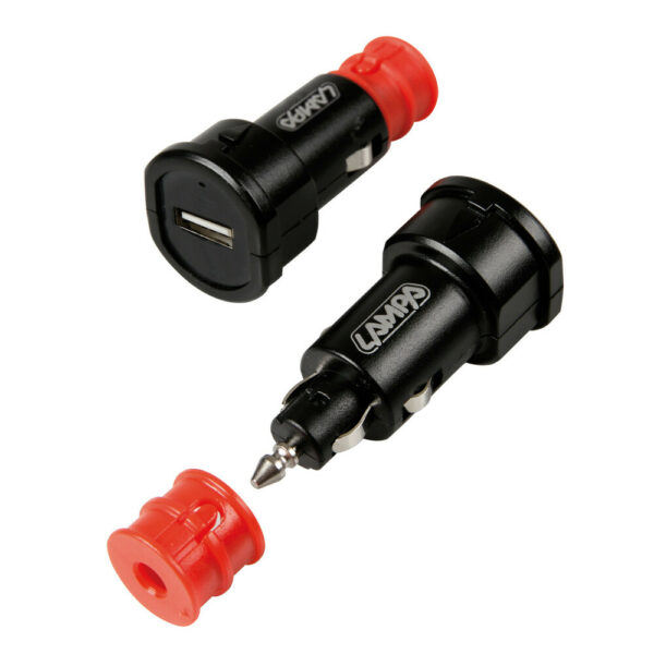Caricabatteria Universale 1 Porta Usb -Fast Charge 2400 mA - 12/32V