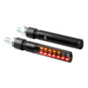 Coppia Frecce Posteriori A Led Sequenziale Moto Lampa 90477 Line SQ Rear Con Luce di Posizione/Stop