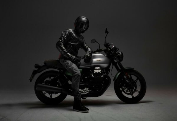 GIUBBOTTO MOTO IN PELLE MORBIDO SPYKE  SUBURRA
