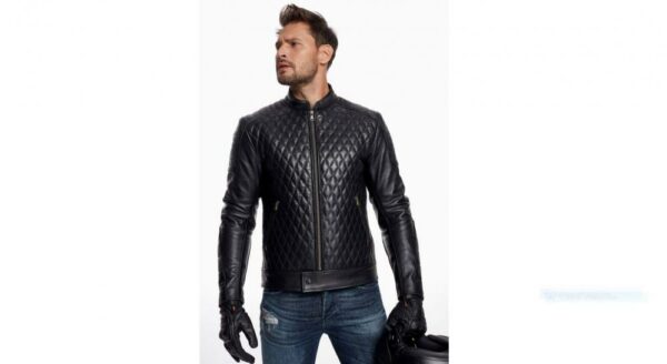 GIUBBOTTO MOTO IN PELLE MORBIDO SPYKE  SUBURRA