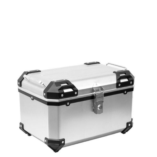 BAULETTO MOTO IN ABS ALLUMINIO DA 52 LITRI X-PLOR PER 2 CASCHI INTEGRALI