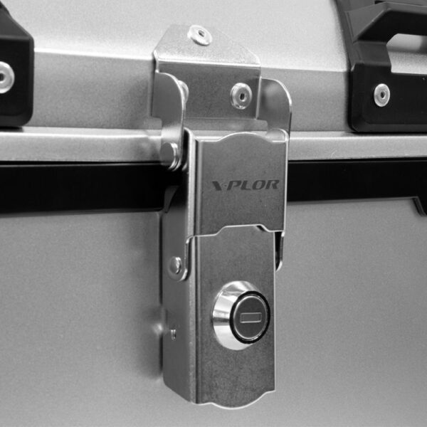 BAULETTO MOTO IN ABS ALLUMINIO DA 52 LITRI X-PLOR PER 2 CASCHI INTEGRALI