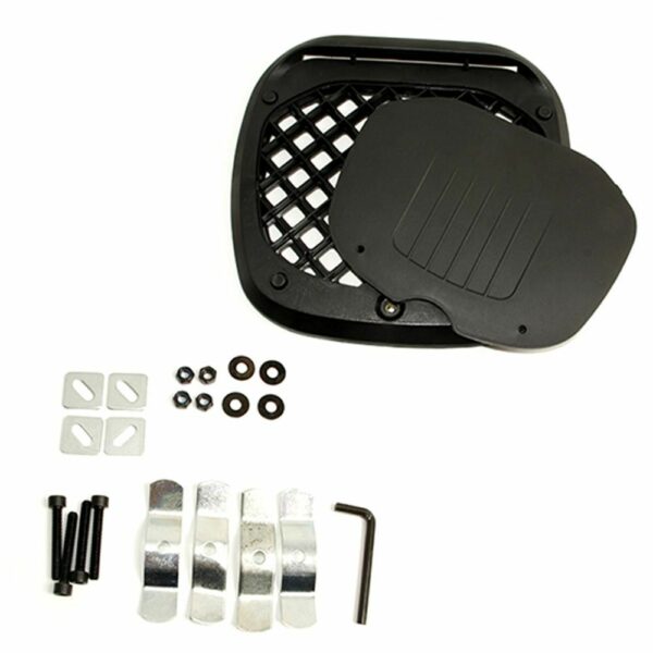 BAULETTO MOTO IN ABS ALLUMINIO DA 52 LITRI X-PLOR PER 2 CASCHI INTEGRALI