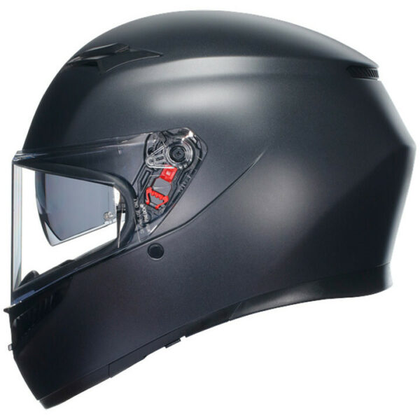 Casco Moto Integrale Agv K3 Mono Opaco Nero