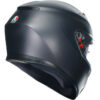 Casco Moto Integrale Agv K3 Mono Opaco Nero