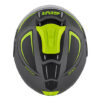 Casco Moto Jet Givi X.22 Planet Hyper Nero grigio Giallo Doppia Visiera