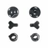 Kit Fissaggio Visiera Nero per Casco Jet CGM 167