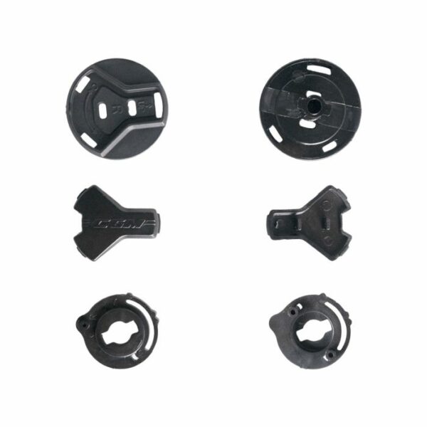 Kit Fissaggio Visiera Nero per Casco Jet CGM 167