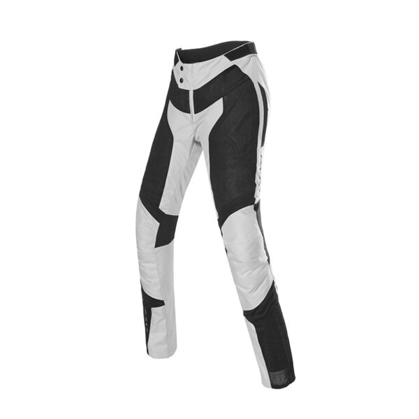 Pantaloni Moto Donna Clover Airjet Nero Grigio