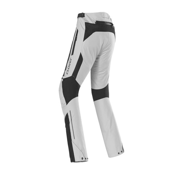 Pantaloni Moto Donna Clover Airjet Nero Grigio