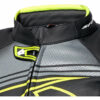 Giubbotto MOTO In PELLE RACING SPYKE ESTORIL EVO Nero/Giallo/Fluo