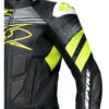 Giubbotto MOTO In PELLE RACING SPYKE ESTORIL EVO Nero/Giallo/Fluo