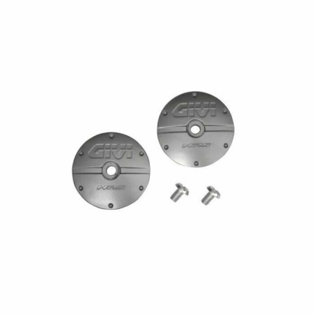 PLACCHE FISSAGGIO VISIERA CASCHI GIVI 10.7 COMPLETE DI VITI