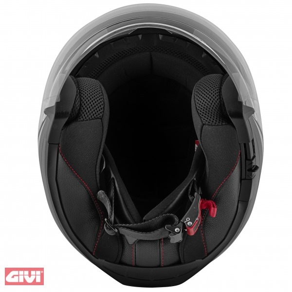 Casco Moto Jet Givi X.22 Planet Hyper Nero/Grigio/Titanium Doppia Visiera