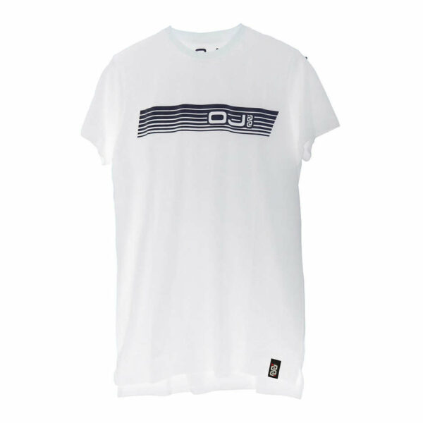 Maglia Moto Casual OJ TS2 Bianco/Nero