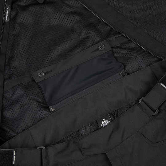 Pantaloni Moto In tessuto Certificati Tucano Urbano 8158MF201 ZIPSTER NERO