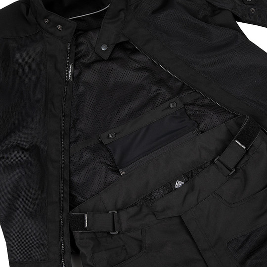 Pantaloni Moto In tessuto Certificati Tucano Urbano 8158MF201 ZIPSTER NERO