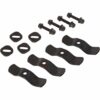 Piastra Universale Kappa Bauletti MONOLOCK Completa di Copripiastra e kit di Fissaggio