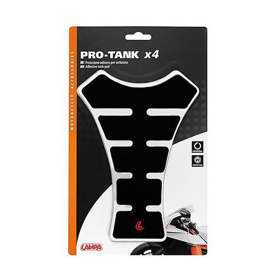 Protezione Serbatoio Adesiva Lampa 90515 Pro-Tank x4 Nero