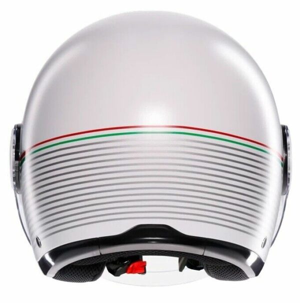 CASCO MOTO JET AGV ETERES CAPOLIVERI MATT WHITE/ITALY E2206