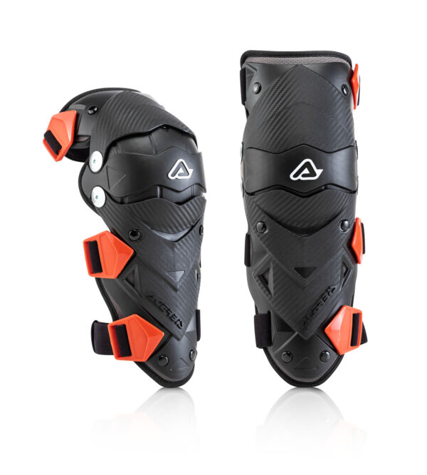 GINOCCHIERA MOTO ACERBIS IMPACT EVO JUNIOR NERO/ROSSO