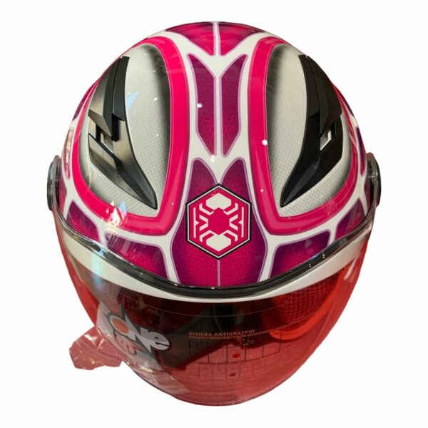 Casco Moto Jet Bambino One Junior Spiderman Lei