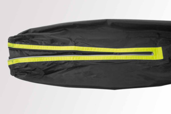 Pantaloni da pioggia Douglas 350 nero-giallo fluo 10XL, 11XL.