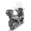 BAULETTO GIVI MONOLOCK® 30 lt. NERO CON CATADIOTTRI ARGENTO COMPRENSIVO DI PIASTRA E KIT MONTAGGIO