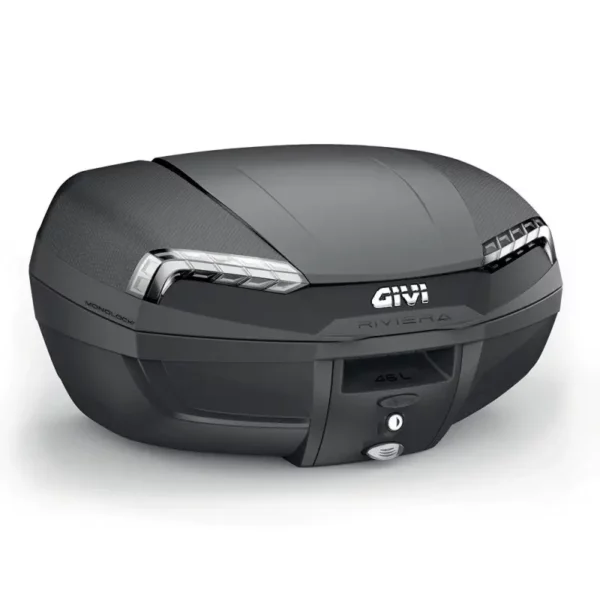 Bauletto Moto Givi E46NT Riviera Tech Monolock 46 Litri Nero
